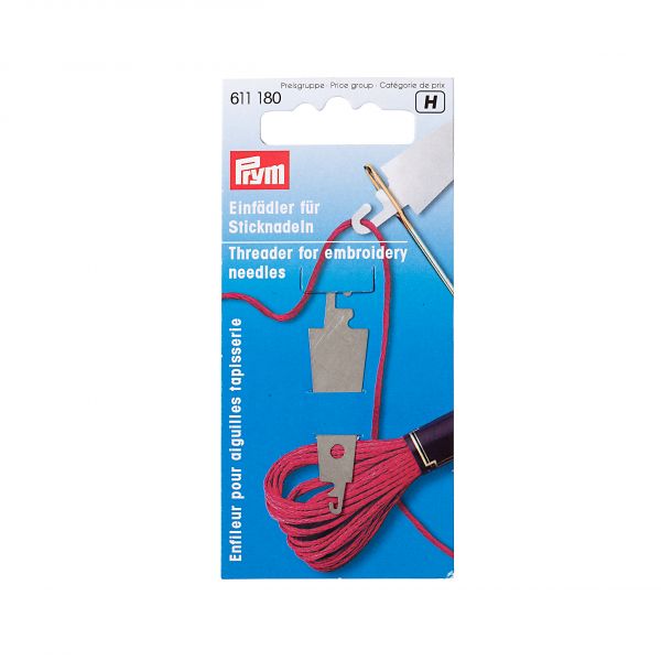 Einfädler für Sticknadeln karte