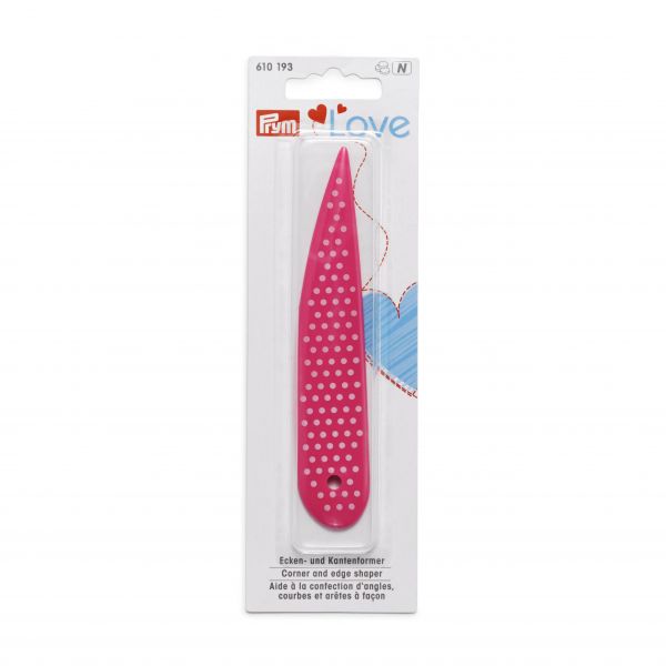 Ecken- und Kantenformer "Prym Love" pink karte