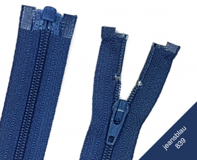 YKK Reißverschluss – 1-Wege Teilbar, Weiß, 190 Cm Lang, Kunststoff-Spirale, 5 Mm Breite