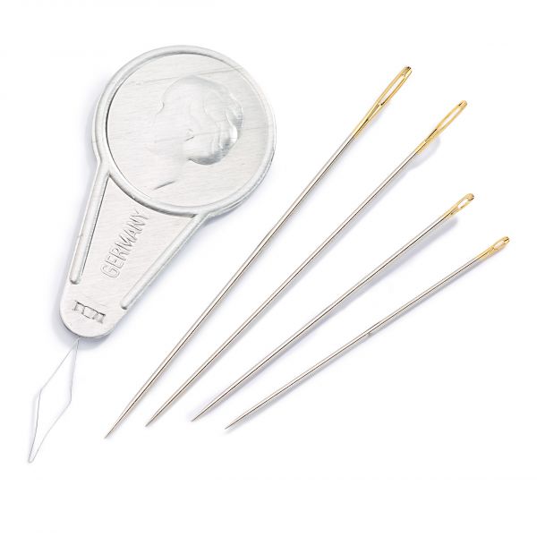 Näh- und Stopfnadeln mit Einfädler
