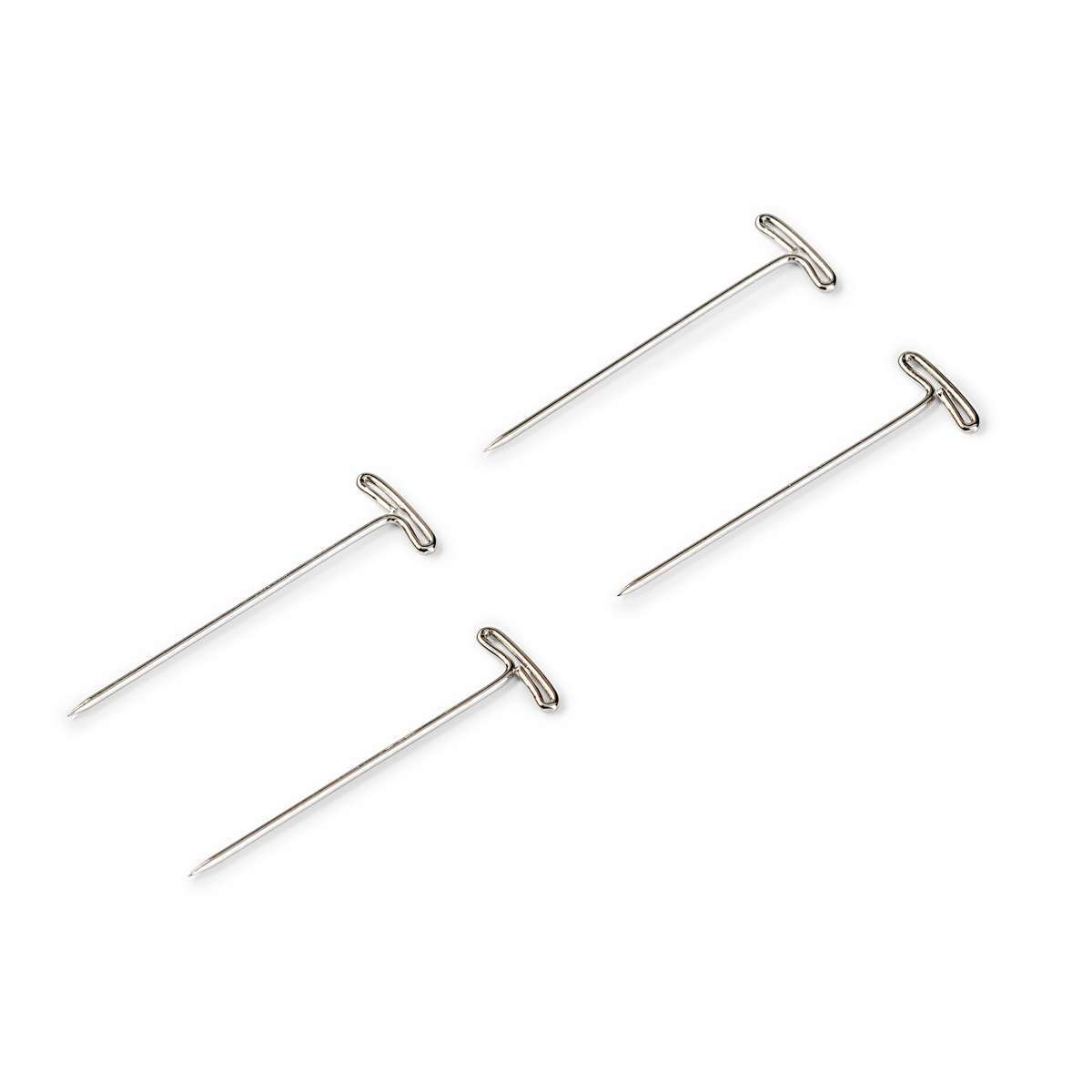 500 Stück T-Nadeln Edelstahl, 1 Zoll (27 Mm) – Stecknadeln Für Nähen, Perücken & Basteln